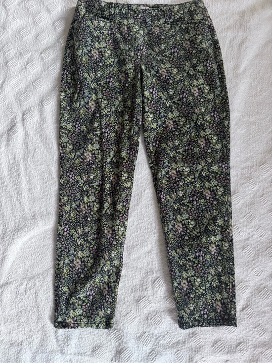 Pants - J. Jill 2 Live In Chino Ankle Pants - Ditzy Floral - Size 6